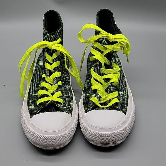 Converse Chuck Taylor All Star Neon High Tops sz 6 - Picture 4 of 10